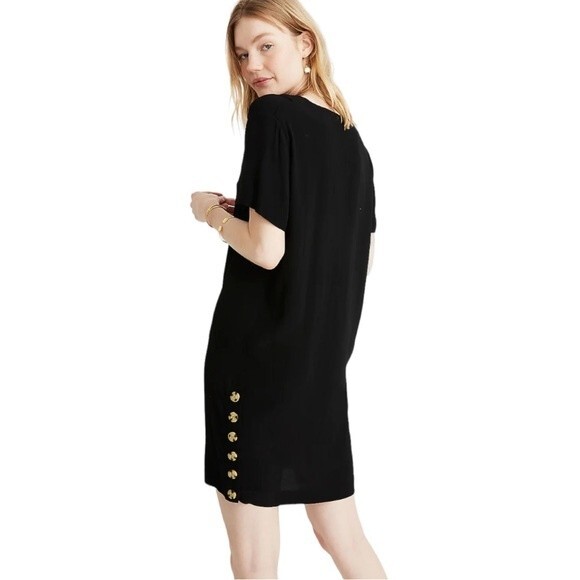 NWT Madewell Side-Button Easy Dress Size XS - Picture 1 of 10